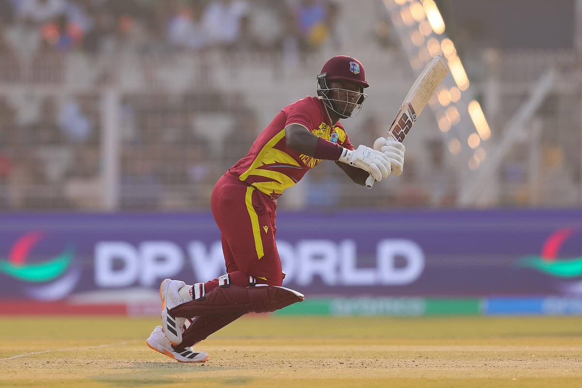 Sherfane Rutherford and Gudakesh Motie shine as West Indies sink England