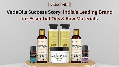 VedaOils Success Story: India’s Leading Brand for Essential Oils & Raw Materials
