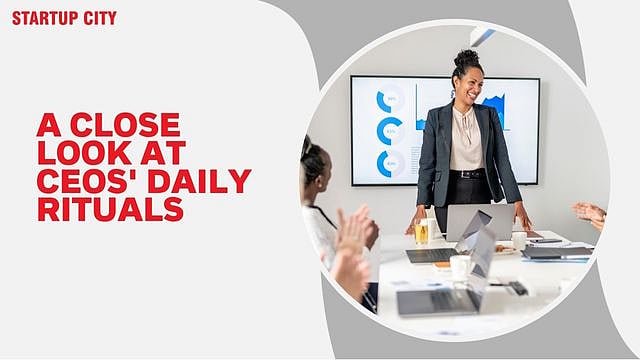 A Close Look at CEOs' Daily Rituals