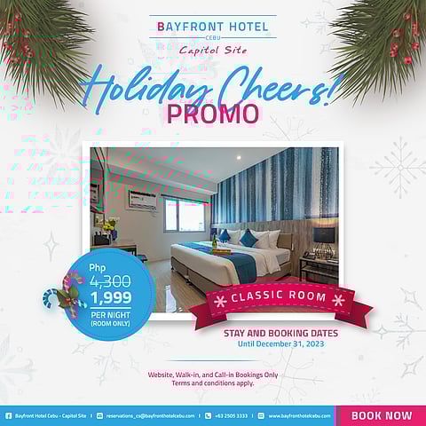 Holiday Cheers! Room Promo