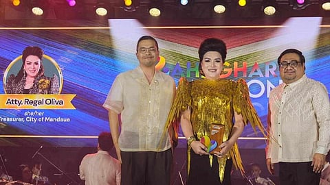 Mandaue City treasurer recognized for promoting equal rights for LGBTQ members 