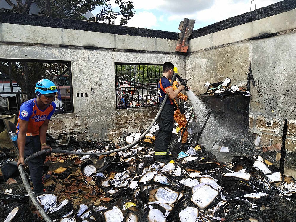Minglanilla Municipal Trial Court fire 'intentional' - Vimarsana News