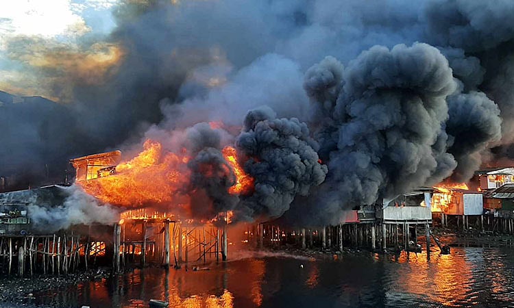Lapu-Lapu City Fire: 600 Houses Destroyed, 4,000 Individuals Displaced - Vimarsana News