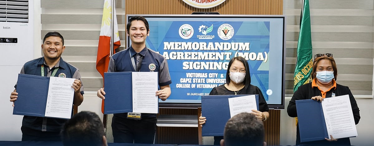 Victorias City Partners with Capiz State U for Veterinary Internship Program - Vimarsana News