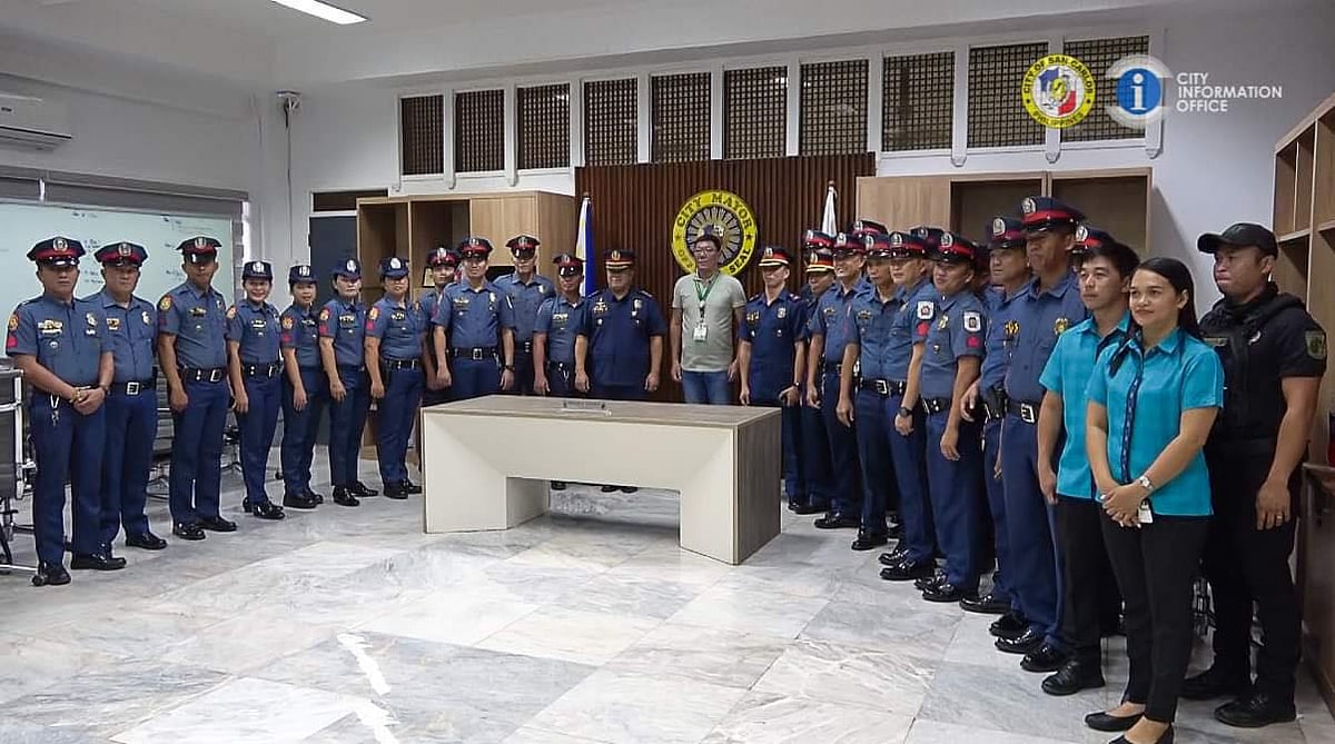 New San Carlos City Police Chief PLTCOL Eduardo Corpuz Pays Courtesy Visit to Mayor Renato Y. Gustilo - Vimarsana News