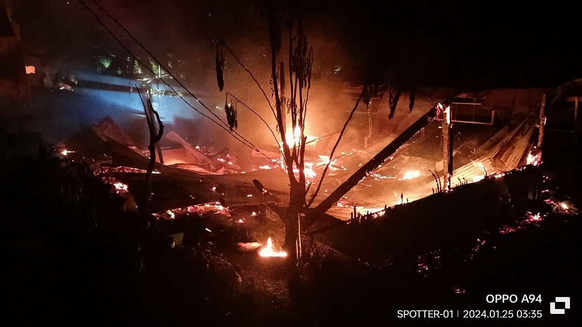 Fire hits school building in upland Cebu City barangay - Vimarsana News