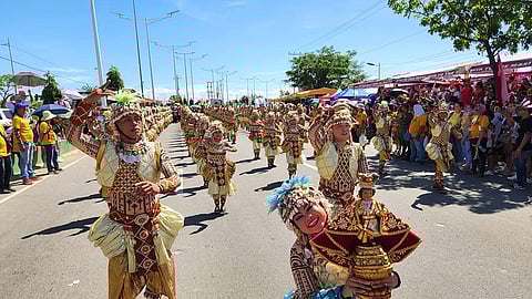 CEBU. Lumad Basakanon joins the Sinulog 2024 Grand Parade on Sunday, January 21, 2024.