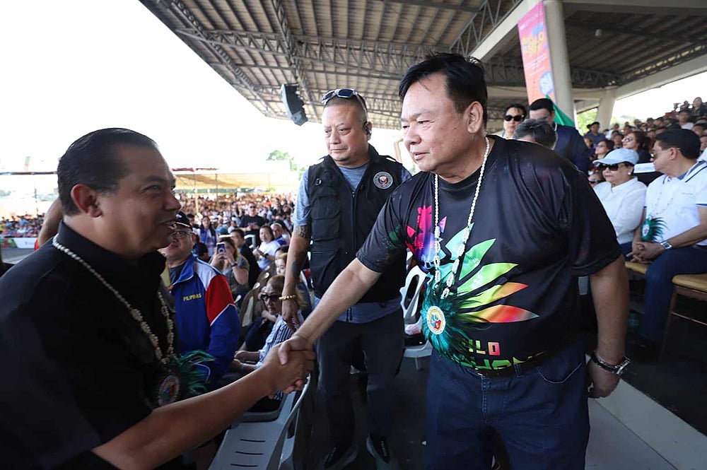 Trenas thanks Marcos for supporting Dinagyang - Vimarsana News