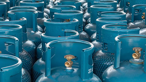 LPG gas tanks