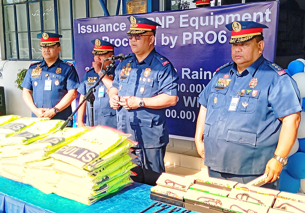 PRO-Western Visayas boosts safety with P2.6M investment in whistles, raincoats - Vimarsana News