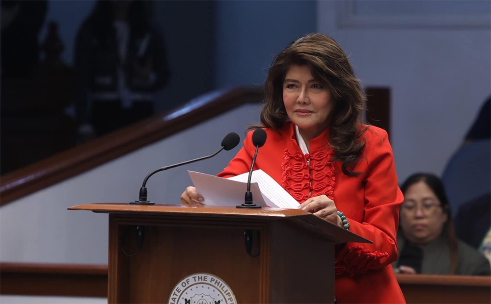 MANILA. Senator Imee Marcos. 