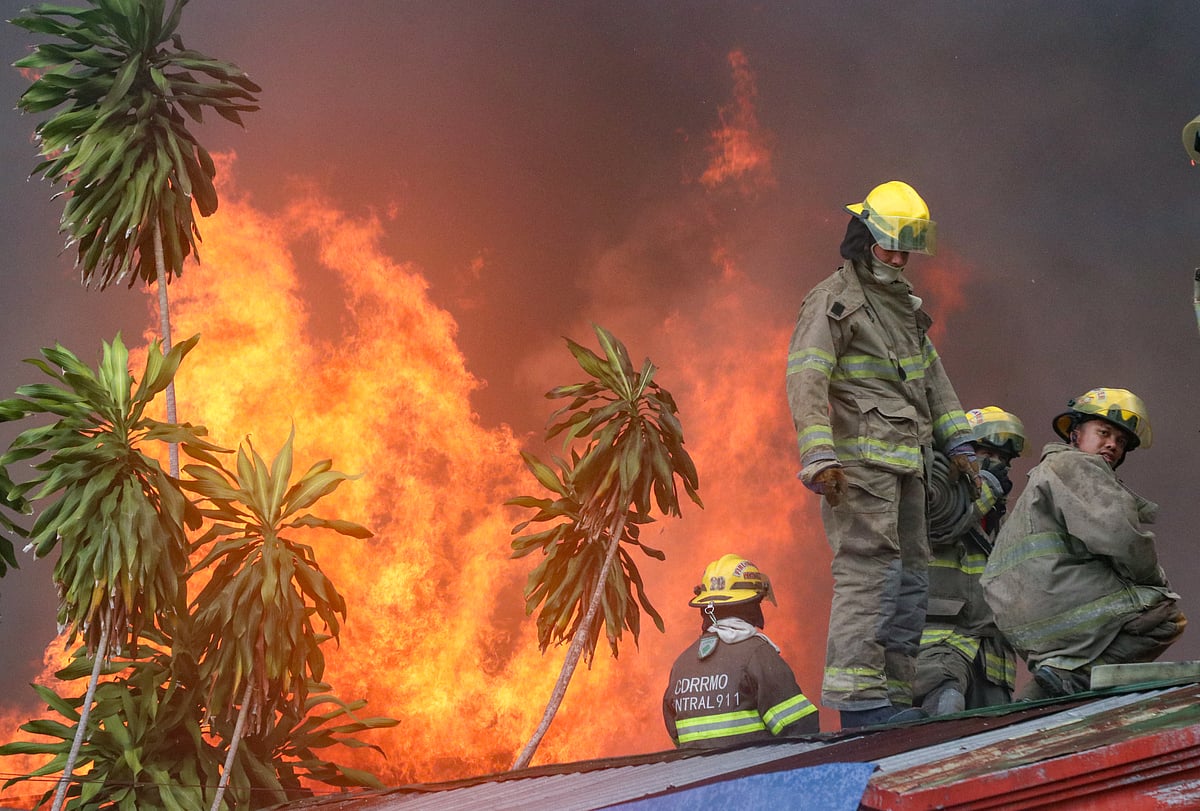 Brgy 34-D fire yields P525K damages - Vimarsana News