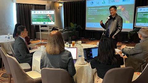 LEARNING SESSION.  Corporate leaders gather at the Carbon PH Coalition’s learning session hosted by the  United States Agency for International Development’s Sustainable Interventions for Biodiversity, Oceans and Landscapes Project, which is aimed at green recovery from the impacts of climate change and building forest resilience.