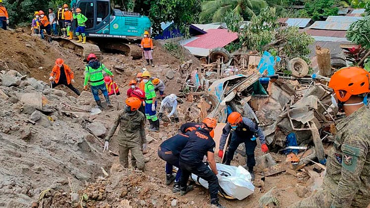 Retrieval ops halted in Masara landslide with 8 still missing - Vimarsana News
