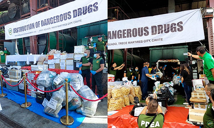 PDEA destroys P4.5B worth of illegal drugs - Vimarsana News