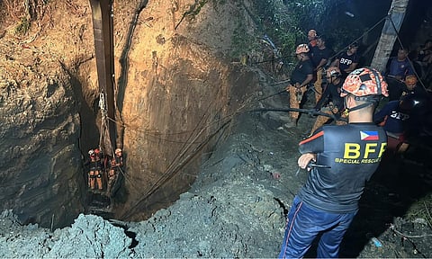 2 trapped in Panabo tunnel still missing