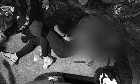 A woman was stabbed to death along Quimpo Boulevard in Davao City on Sunday evening, March 31.