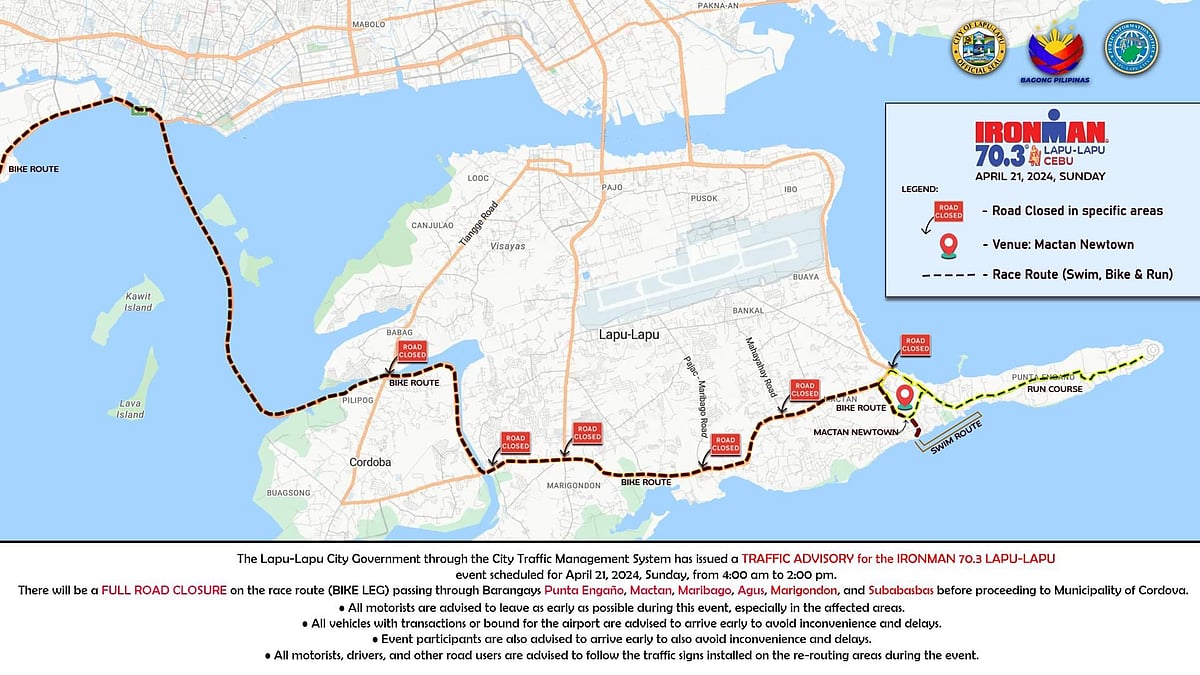 Over 1,700 Lapu-Lapu police to secure Ironman this Sunday - Vimarsana News