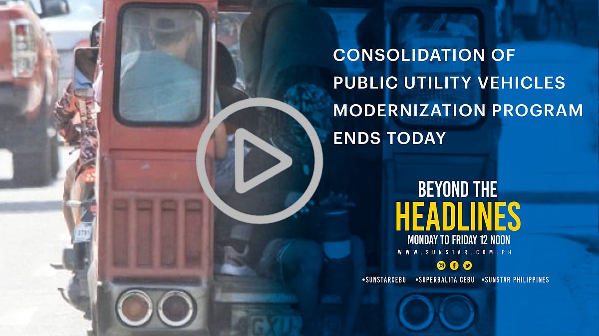 Consolidation Of Public Utility Vehicles Modernization Program Ends Today