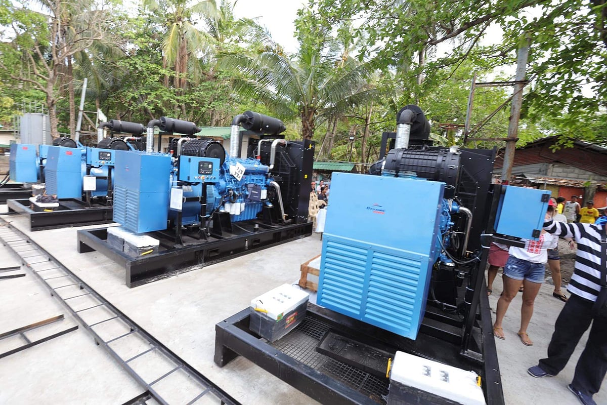 Generators arrive on Malapascua Island to address power outage - Vimarsana News