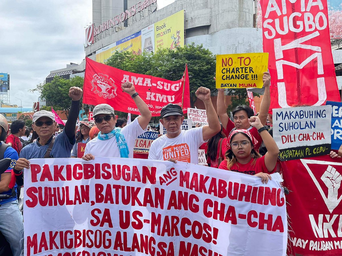 Cebu labor groups demand P1,200 'living wage' - Vimarsana News