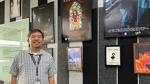 Seymour Sanchez at the Benilde film department