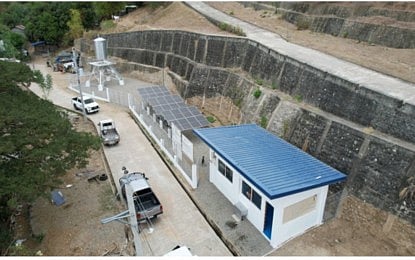 SOLAR POWERED. Aerial view of the solar-powered water system in Barangay Sagayad San Fernando City, La Union that benefits over 300 households especially amid the El Niño phenomenon. The PHP9.8 million project was implemented by the Department of Public Works and Highways and funded by the 2023 General Appropriations Act. 