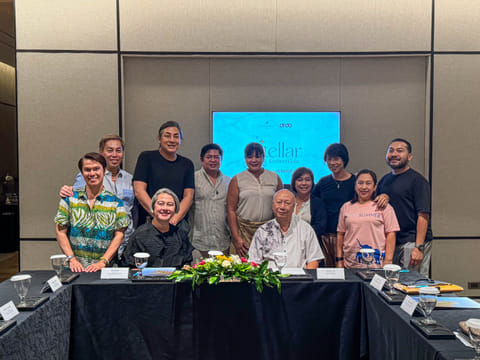 MOU SIGNING. The MOU signing between Discovery Samal and the Davao Fashion and Design Council Foundation, Inc. was graced by Discovery Samal, attendees included General Manager Stanley Lau, Director of Sales and Marketing Leilani Merilo and Associate Director of Finance Elsa Masirag. Representing the DFDCFI were President Emi Englis, Vice President Edgar Buyan and Treasurer Benjie Panizales. 
