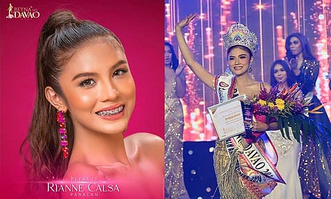 Reyna ng Davao 2024, Rianne Calsa from Barangay Panacan.
