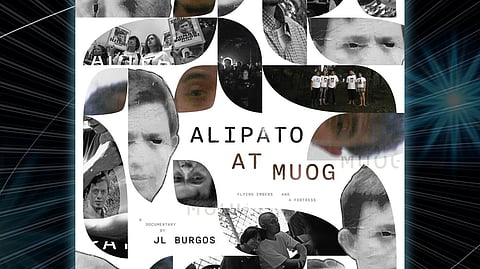 MANILA. The official movie poster of “Alipato at Muog (Flying Embers and a Fortress),” a film that seeks to find the answer of disappeared Filipino activist Jonas Burgos and other victims. (Photo from Cinemalaya Facebook page)