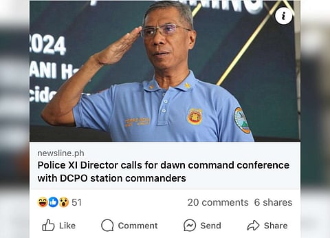 PNP-Davao hits article on cops’ dawn meetings; veteran journo stands firm on report