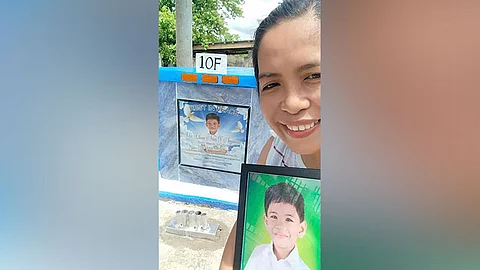Mother honors son’s dream 
with unique grave tribute