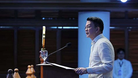 MANILA. Senate President Francis "Chiz" Escudero. 