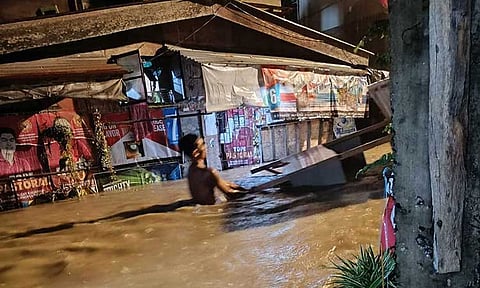 The flood level at New San Isidro in Buhangin, Davao City has reached chest-level on Tuesday evening, July 16. Several parts of the city also experienced heavy flooding due to the heavy downpour.