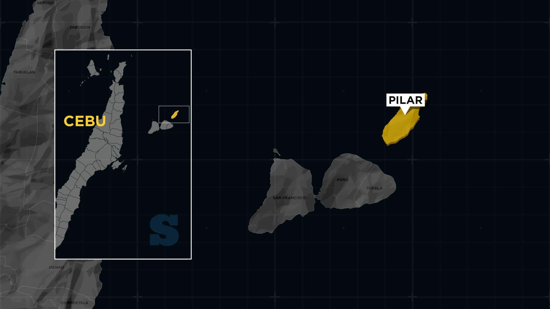 Sunog miulbo sa balay, mga tindahan sa Pilar, Camotes 