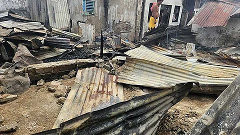 36 ka balay nasunog; 1 samdan