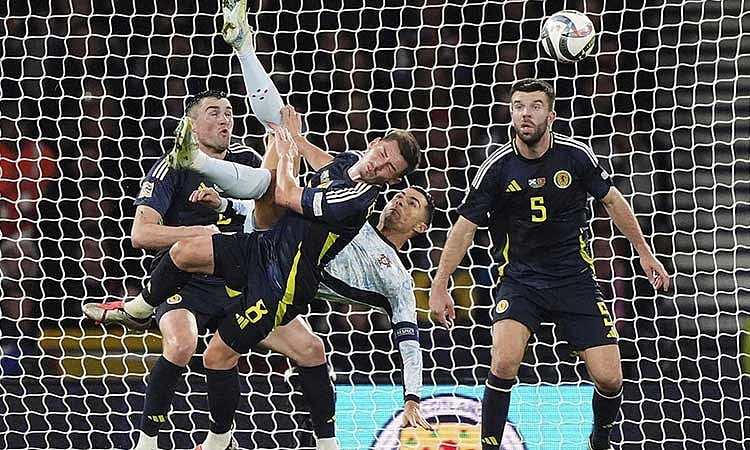 Scotland holds Ronaldo scoreless