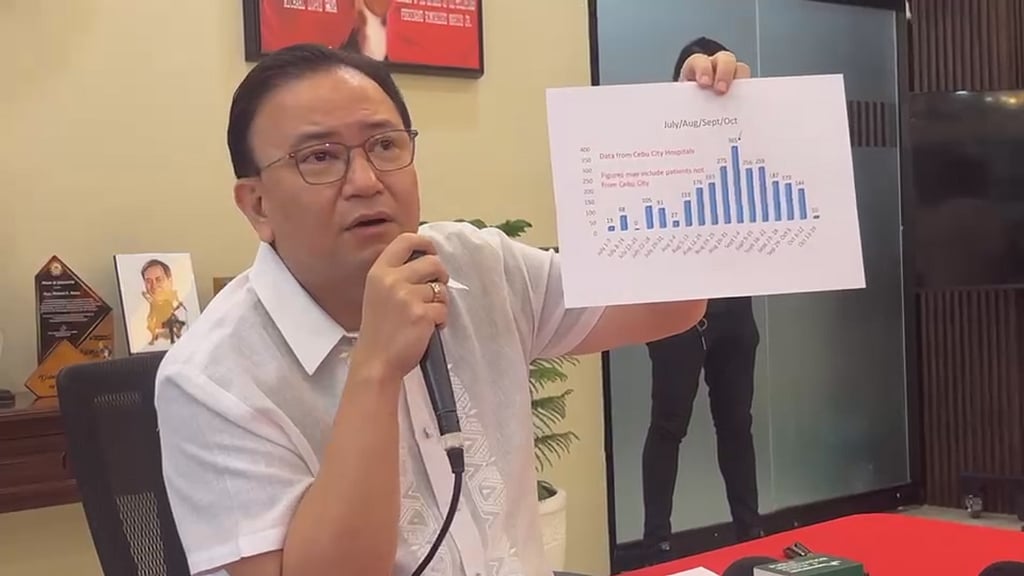 Cebu City dengue cases in ‘decline’ after September peak
