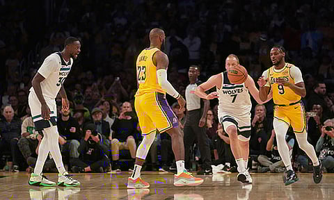 LeBron and Bronny James make history as the NBA's first father-son duo to play together