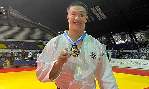 EYES ON LA 2028. Davao City’s multi-titled martial arts champion athlete Chino Sy Tancontian seeks to make a mark as he sets his sights on judo at the 2028 LA Olympics.