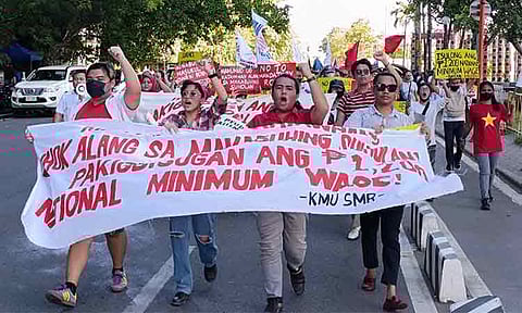 Davao protest demands wage hike, accountability