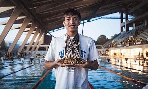 BANGKOK-BOUND. University Athletic Association of the Philippines (Uaap) swimming multiple gold medalist Nikolai Enot is the lone Dabawenyo qualified to compete in the 46th Southeast Asia (SEA) Age Group Championships, set to take place from December 6 to 8, 2024, in Bangkok, Thailand.