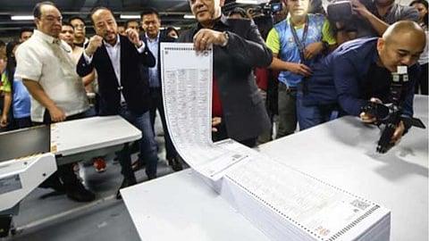 What happens to ballot papers after polls?
