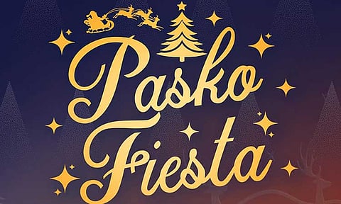 Pasko Fiesta sa Davao 2024 logo
