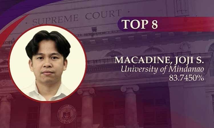 UMCLE Produces Another Bar Topnotcher