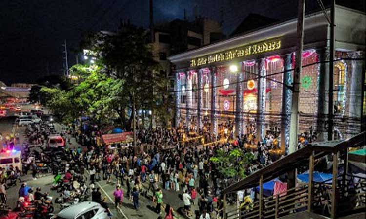 PNP Peaceful 1st Day of Simbang Gabi