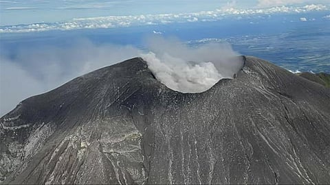 Kanlaon Volcano.