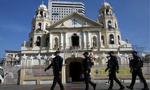 Quiapo Church blesses over 3,000 Jesus Nazareno replicas, balangay banners