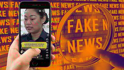 PNP debunks ‘recycled statement’ on drug test 