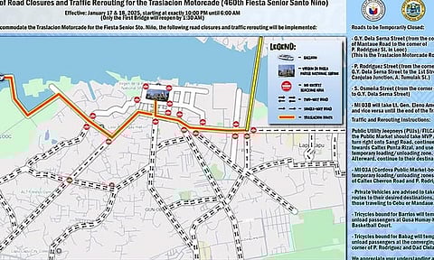 400 ka polis magbantay sa Traslacion sa Lapu-Lapu